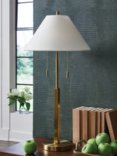 Best Deals Furniture - Ashley Furniture - Haigwood Table Lamp - Metal Table Lamp (1/CN) - L208474
